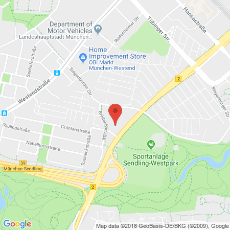 Kartenansicht Aral Tankstelle (LPG der Aral AG)