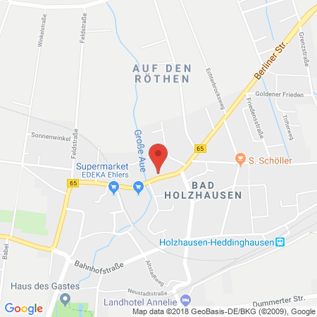 Kartenansicht Tankstelle Pollert