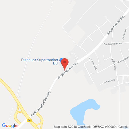 Kartenansicht Esso Tankstelle Mehner