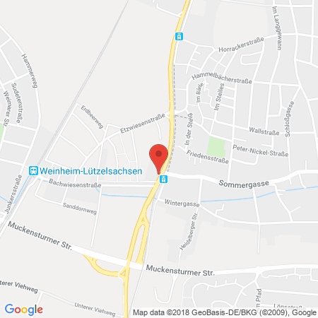 Kartenansicht Autohaus Sporer GmbH