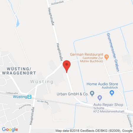 Kartenansicht Helmut Schütte Kfz Avia Tankstelle