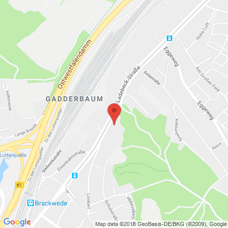 Kartenansicht Elan Tankstelle