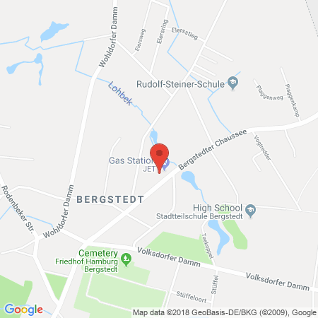 Kartenansicht JET Tankstelle