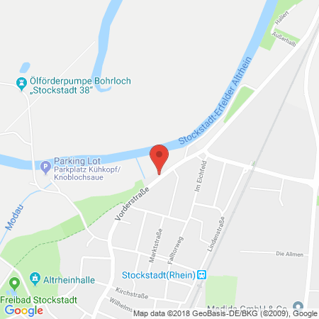 Kartenansicht Calpam Tankstelle