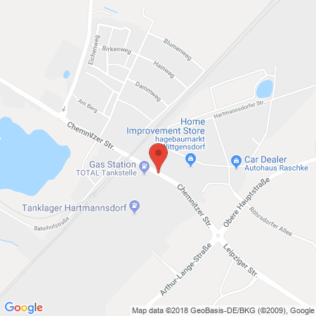 Kartenansicht Total Tankstelle
