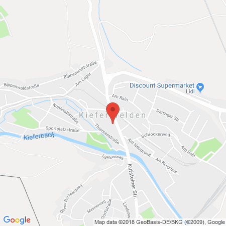 Kartenansicht Tankstelle Simon Graf