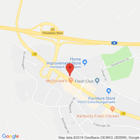 Kartenansicht JET-Tankstelle