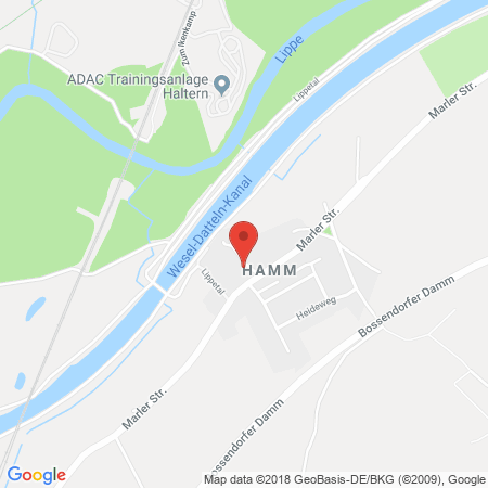 Kartenansicht Autogastankstelle Peter Rotterdamm