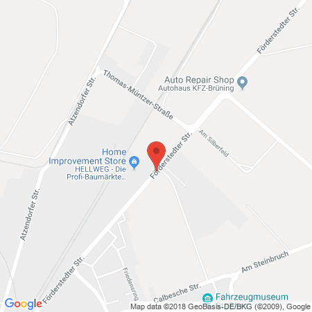 Kartenansicht Oel-Tankstelle