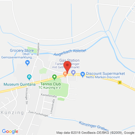 Kartenansicht BFT Tankstelle Georg Zillinger GmbH