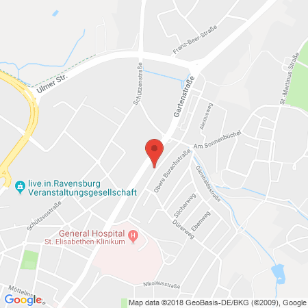 Kartenansicht JET Tankstelle