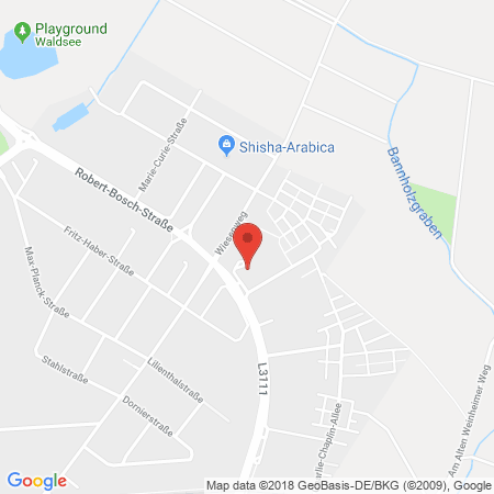 Kartenansicht BFT Tankstelle