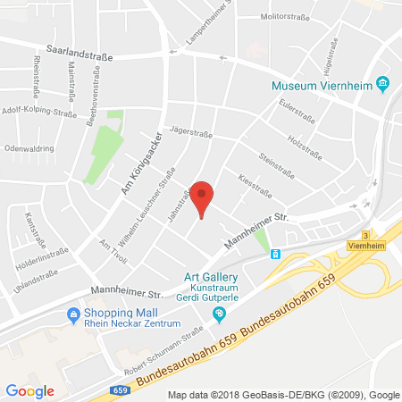 Kartenansicht AVIA Tankstelle