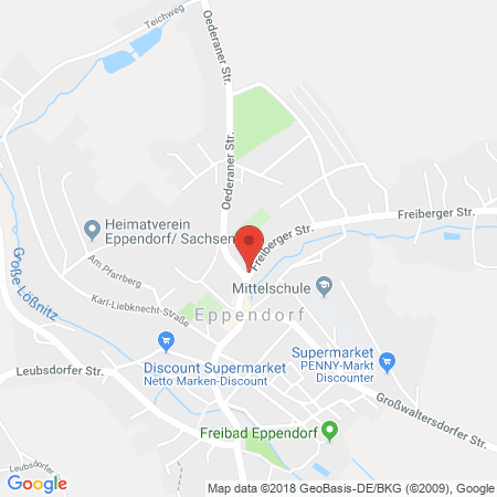 Kartenansicht FORD Autohaus T&W GmbH