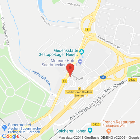 Kartenansicht Total Tankstelle