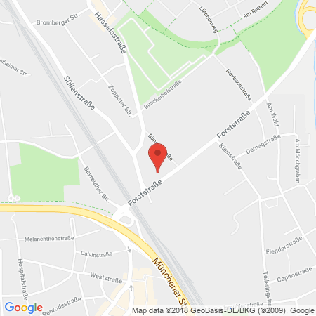 Kartenansicht Total Tankstelle