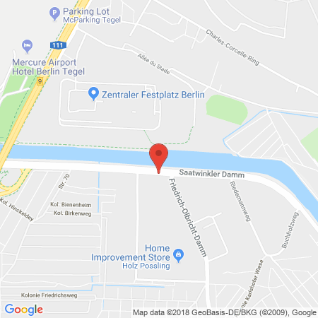 Kartenansicht HEM Tankstelle