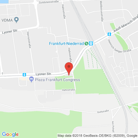 Kartenansicht ARAL Station