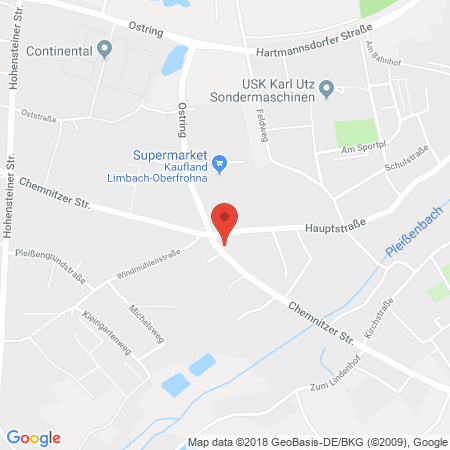 Kartenansicht JET Tankstelle