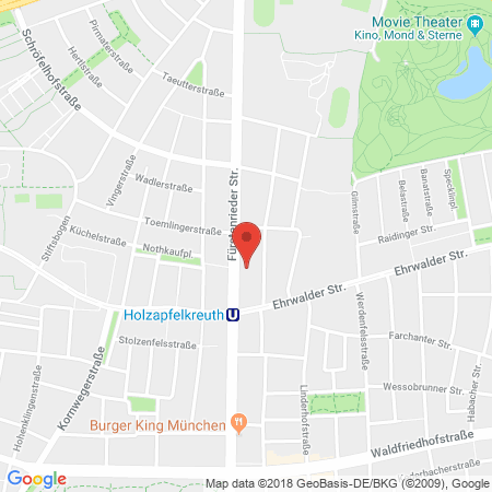 Kartenansicht JET Tankstelle