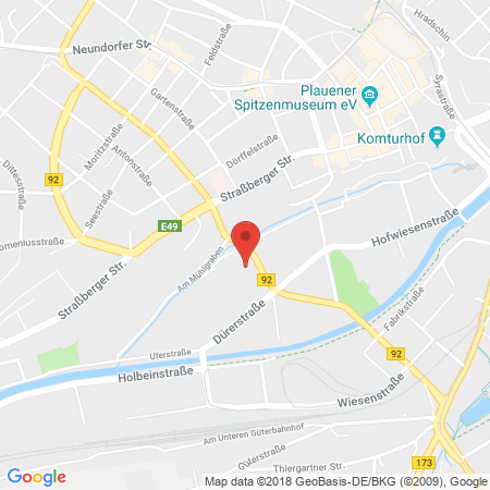 Kartenansicht Aral Tankstelle VEWAG Thomas Albert; VEWAG Verwaltungs- und Betriebsgesellschaft mbH