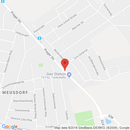 Kartenansicht Total Station