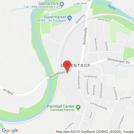 Kartenansicht Aral Station