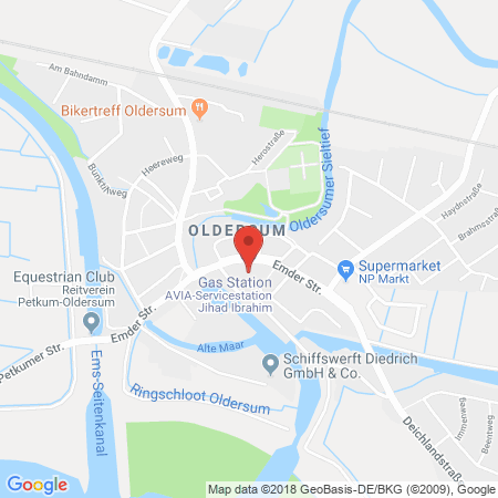 Kartenansicht AVIA Station Holger Nagel