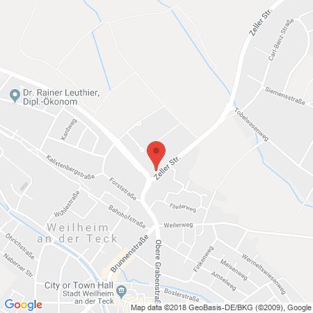 Kartenansicht Aral Tankstelle