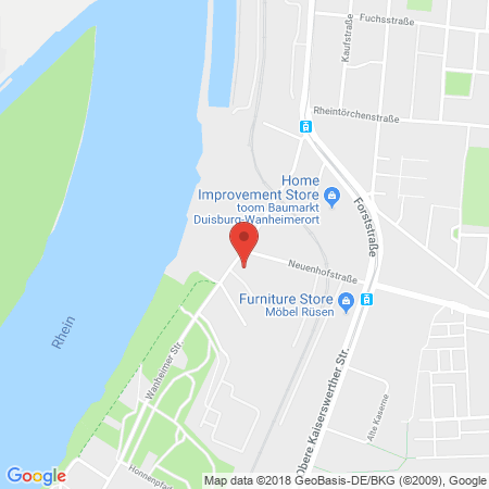 Kartenansicht Westfalen-Tankstelle