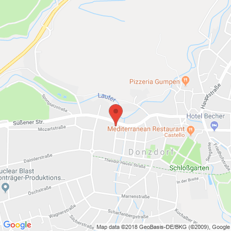 Kartenansicht Aral Tankstelle