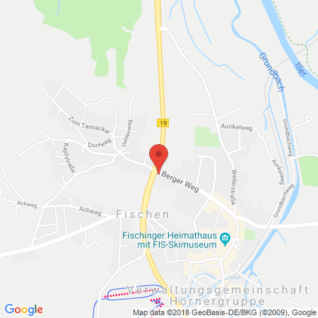 Kartenansicht OMV Fischen