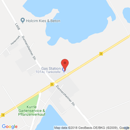 Kartenansicht Total Tankstelle