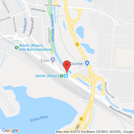 Kartenansicht Total Tankstelle