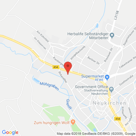 Kartenansicht Aral-Tankstelle