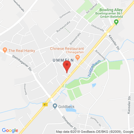 Kartenansicht AVIA Station