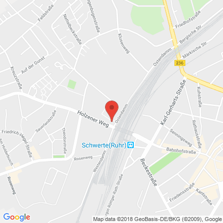 Kartenansicht Esso Tankstelle