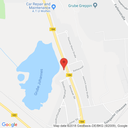 Kartenansicht HEM-Tankstelle