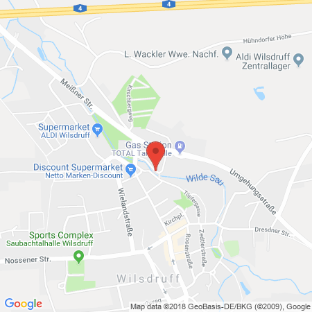 Kartenansicht Rost Car Service