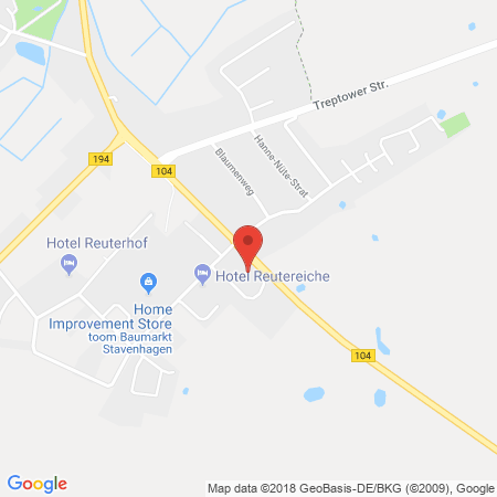 Kartenansicht HEM-Tankstelle