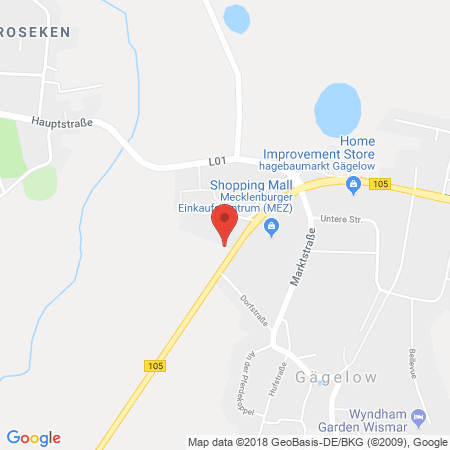 Kartenansicht HEM-Tankstelle