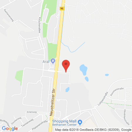 Kartenansicht HEM-Tankstelle