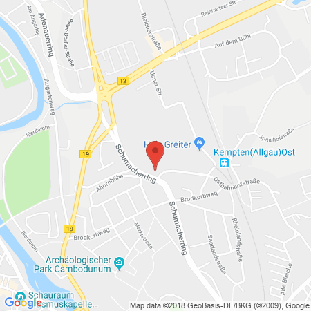 Kartenansicht Agip Tankstelle