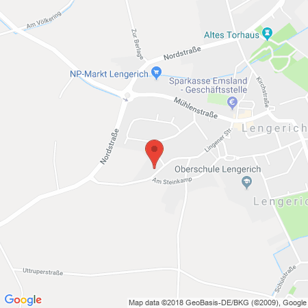 Kartenansicht Freie Tankstelle Buschmeyer