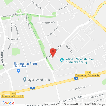 Kartenansicht Jet Tankstelle