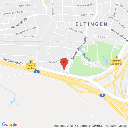 Kartenansicht Esso Station Balle
