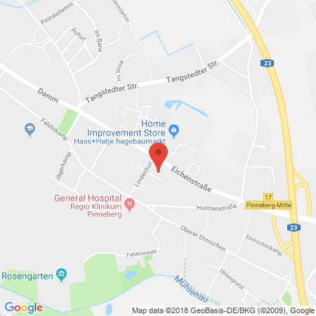 Kartenansicht Tankcenter (Elan)