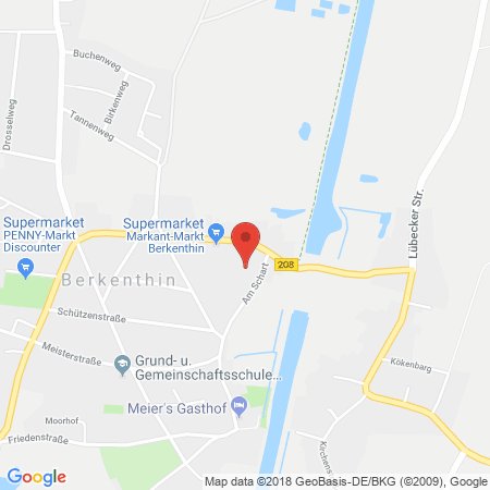 Kartenansicht OIL! Tankstelle