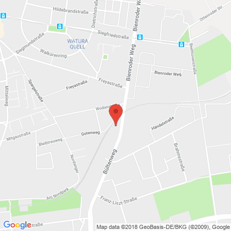 Kartenansicht HEM-Tankstelle