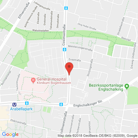 Kartenansicht OMV Tankstelle